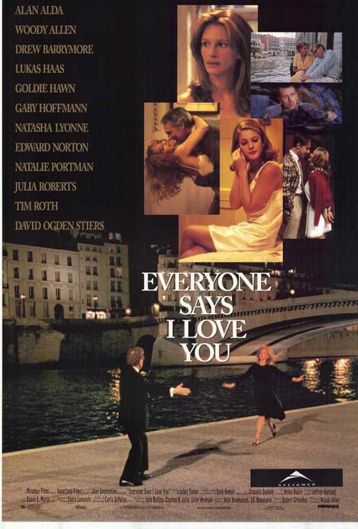 Everyone Says I Love You - 27 x 40 Movie Poster - Style A