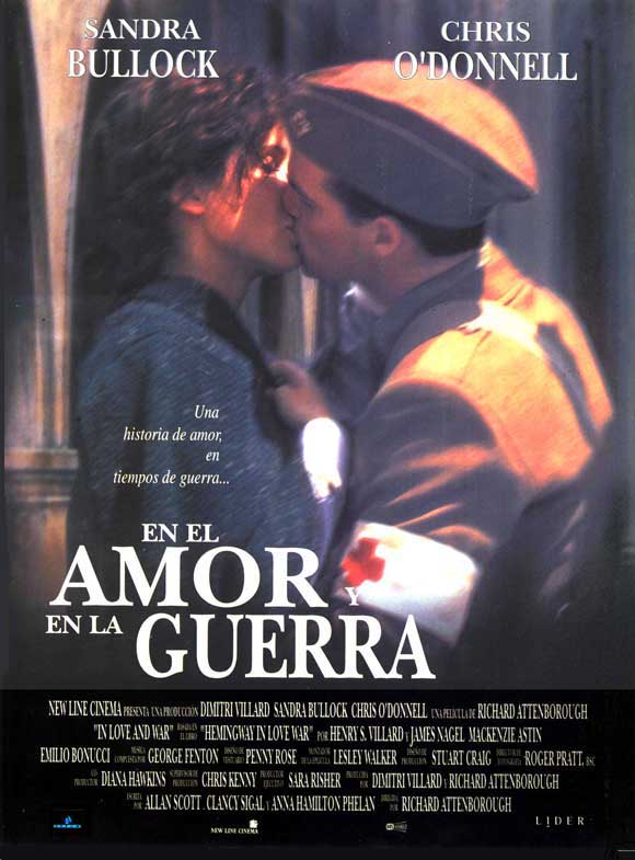 In Love and War - 11 x 17 Movie Poster - Spanish Style A