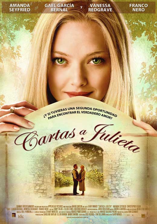 Letters to Juliet movies in Canada