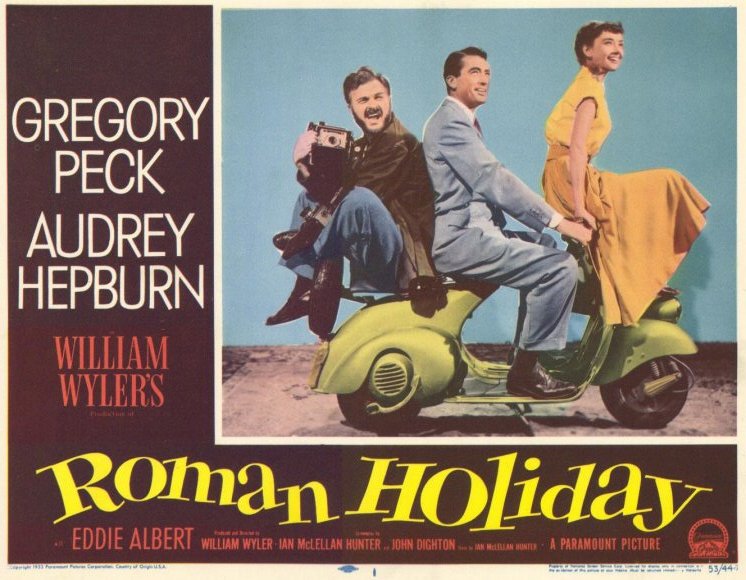 Roman Holiday 11 x 14 Poster Style A