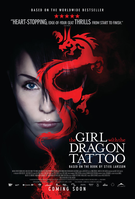 The Girl with the Dragon Tattoo - 11 x 17 Movie Poster - Canadian Style B