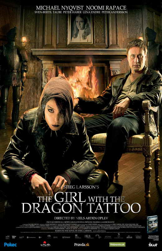 The Girl with the Dragon Tattoo - 11 x 17 Movie Poster - Style A