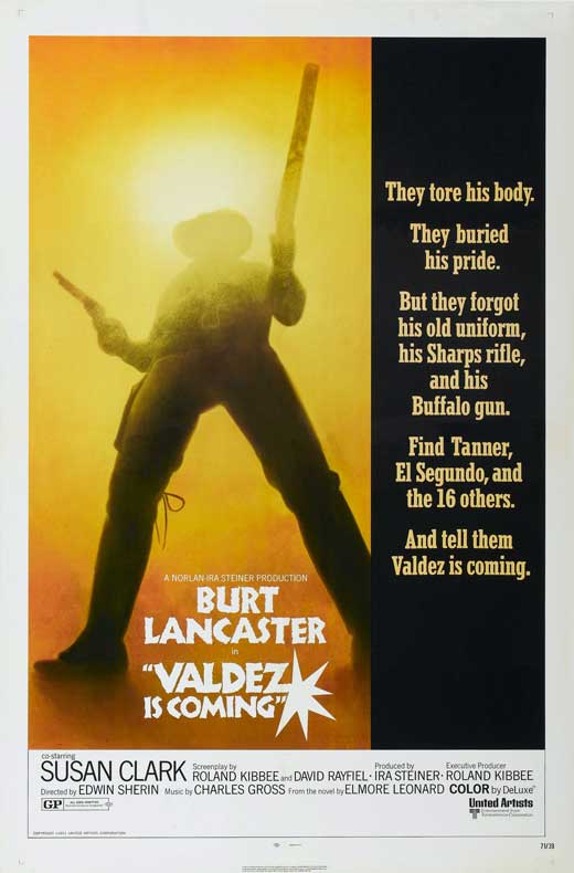 Valdez Is Coming - 11 x 17 Movie Poster - Style A
